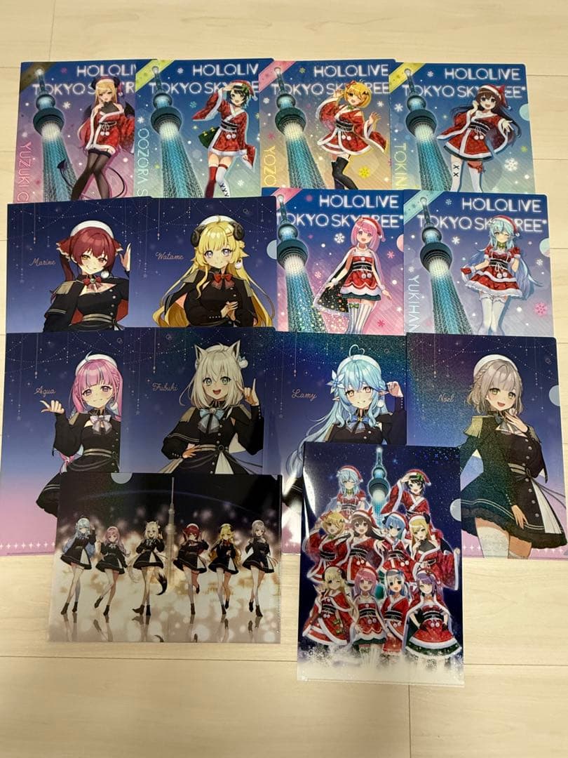 あ*る様 ホロライブ　クリアファイル　まとめ売り　星街すいせい　宝鐘マリン　白上