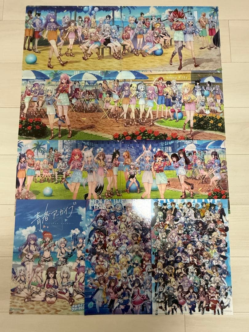 あ*る様 ホロライブ　クリアファイル　まとめ売り　星街すいせい　宝鐘マリン　白上