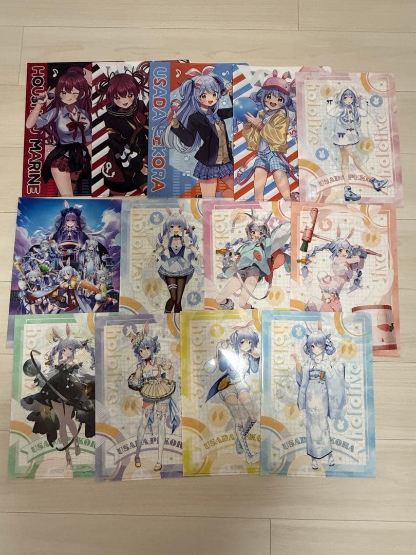あ*る様 ホロライブ　クリアファイル　まとめ売り　星街すいせい　宝鐘マリン　白上