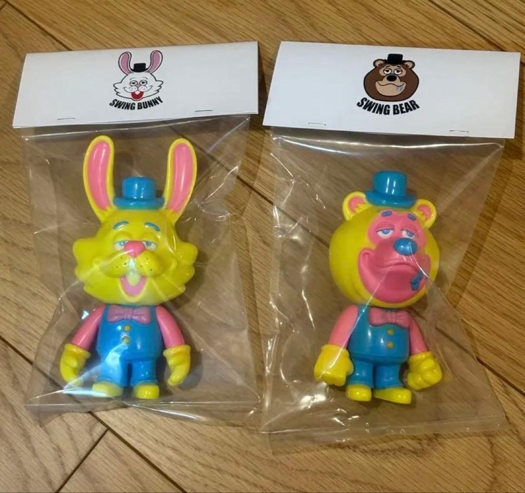 抽選品SWING BUNNY SWING BEAR VIVID COLOR