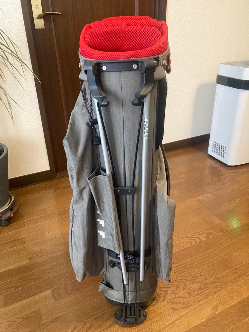 【オノフ】スタンド式キャディバッグ(グレー)