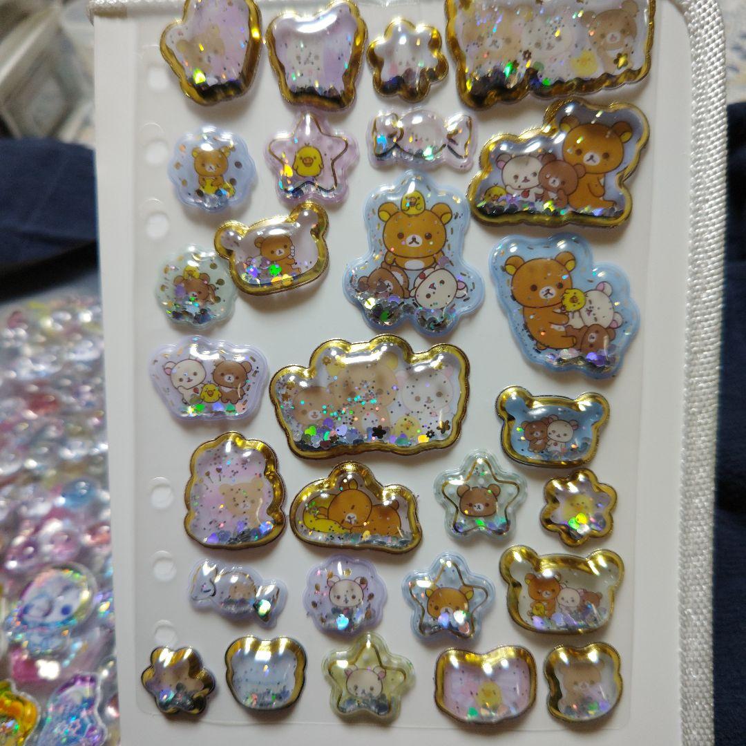 シール帳A5完成品11P!当時20000円相当！最近の正規品シール多数!