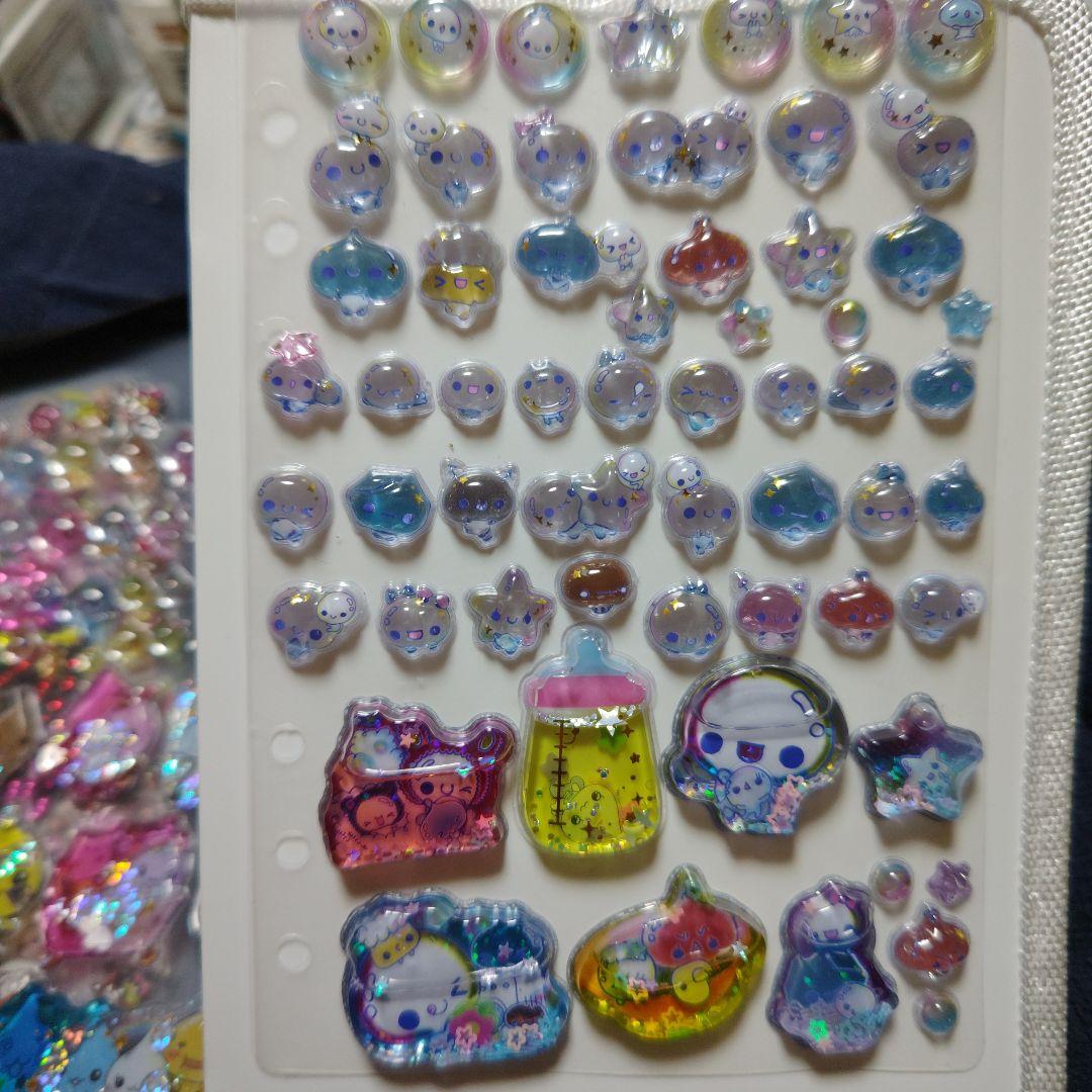 シール帳A5完成品11P!当時20000円相当！最近の正規品シール多数!