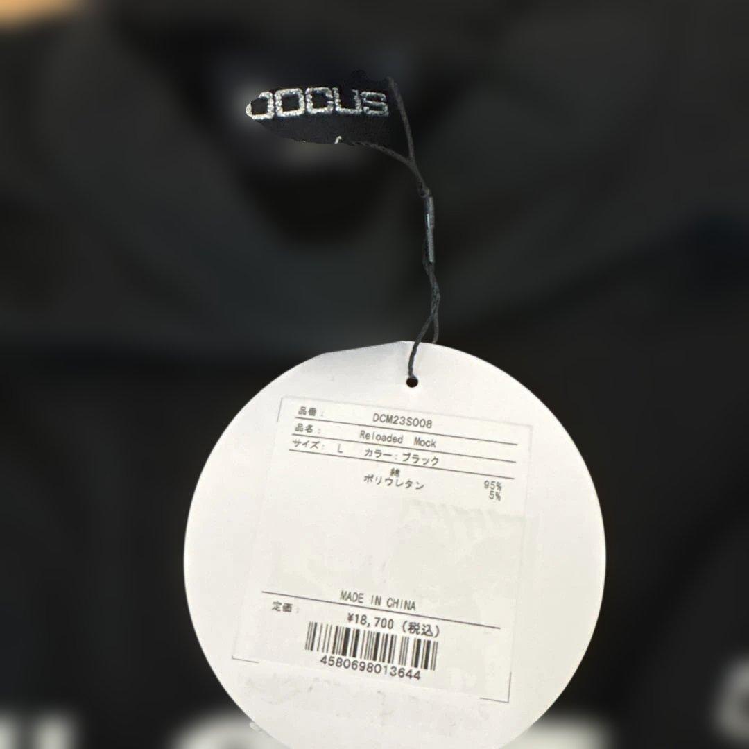 DOCUS DESIGN RELOADEDモックネックシャツ半袖 Lサイズ