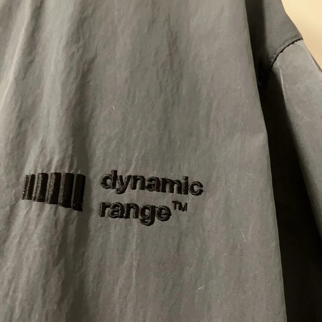 dynamic range ジップアップジャケット　　チャコール