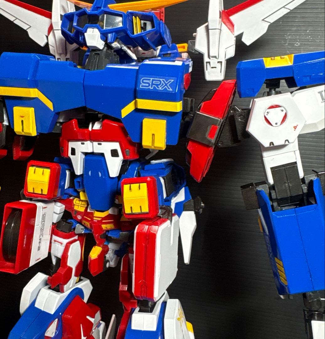 【塗装・組立済み】SMP スーパーロボット大戦OＧ　SRXフルセット