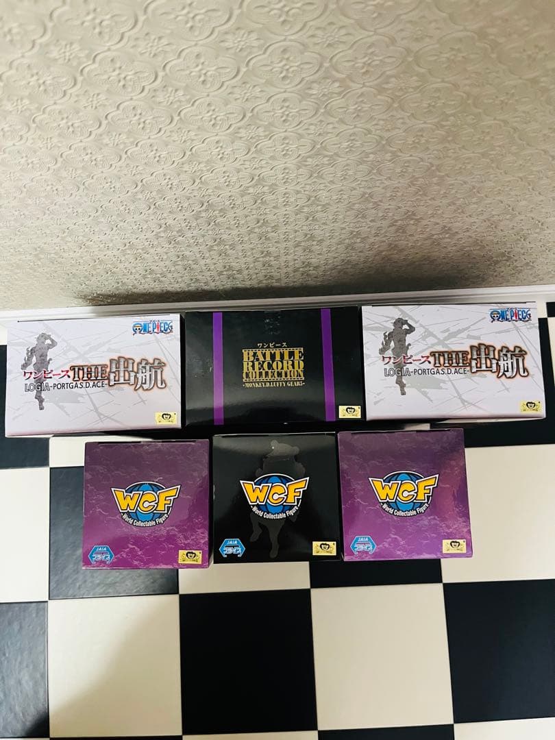 ワンピース フィギュア 6点セット ルフィ ギア5 エース ワーコレ プライズ