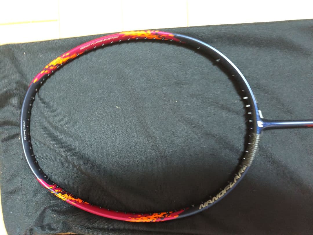 2本セット　YONEX ナノフレア700　修理ラケット　5U5