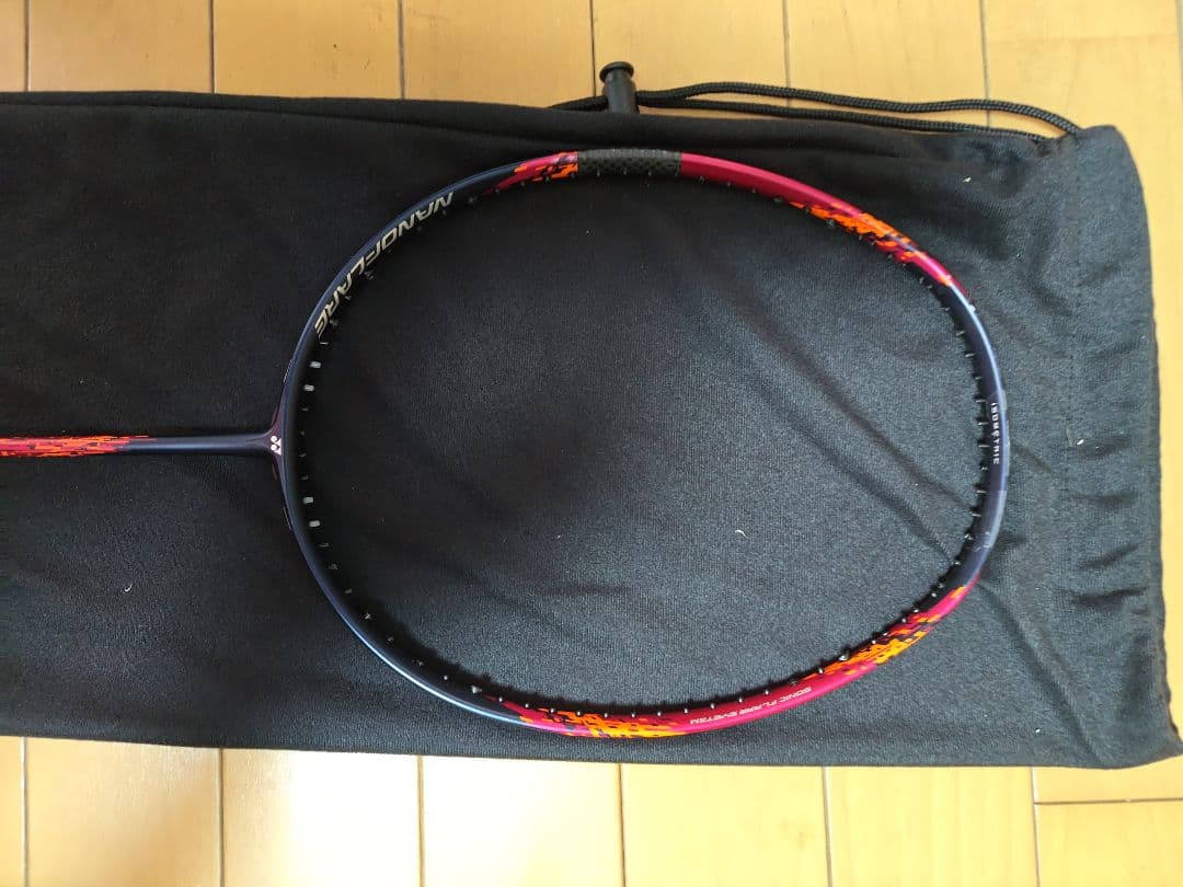 2本セット　YONEX ナノフレア700　修理ラケット　5U5