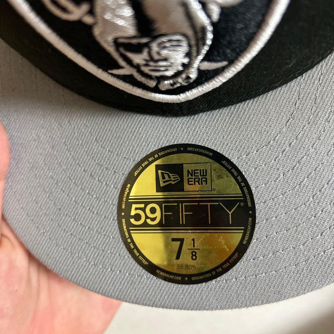 RAIDERS 59FIFTY キャップ