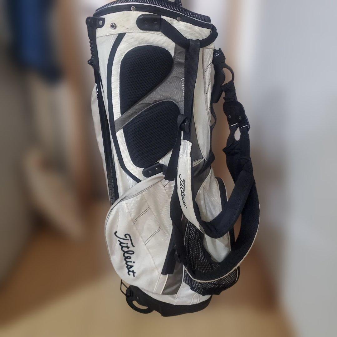 Titleist キャディバッグ ホワイト/グレー