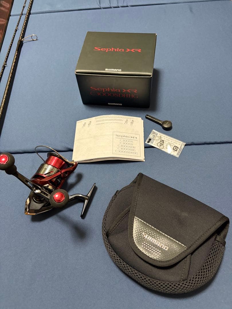 美品SHIMANOセフィア XR86M 25年モデルXR C3000SDHHG
