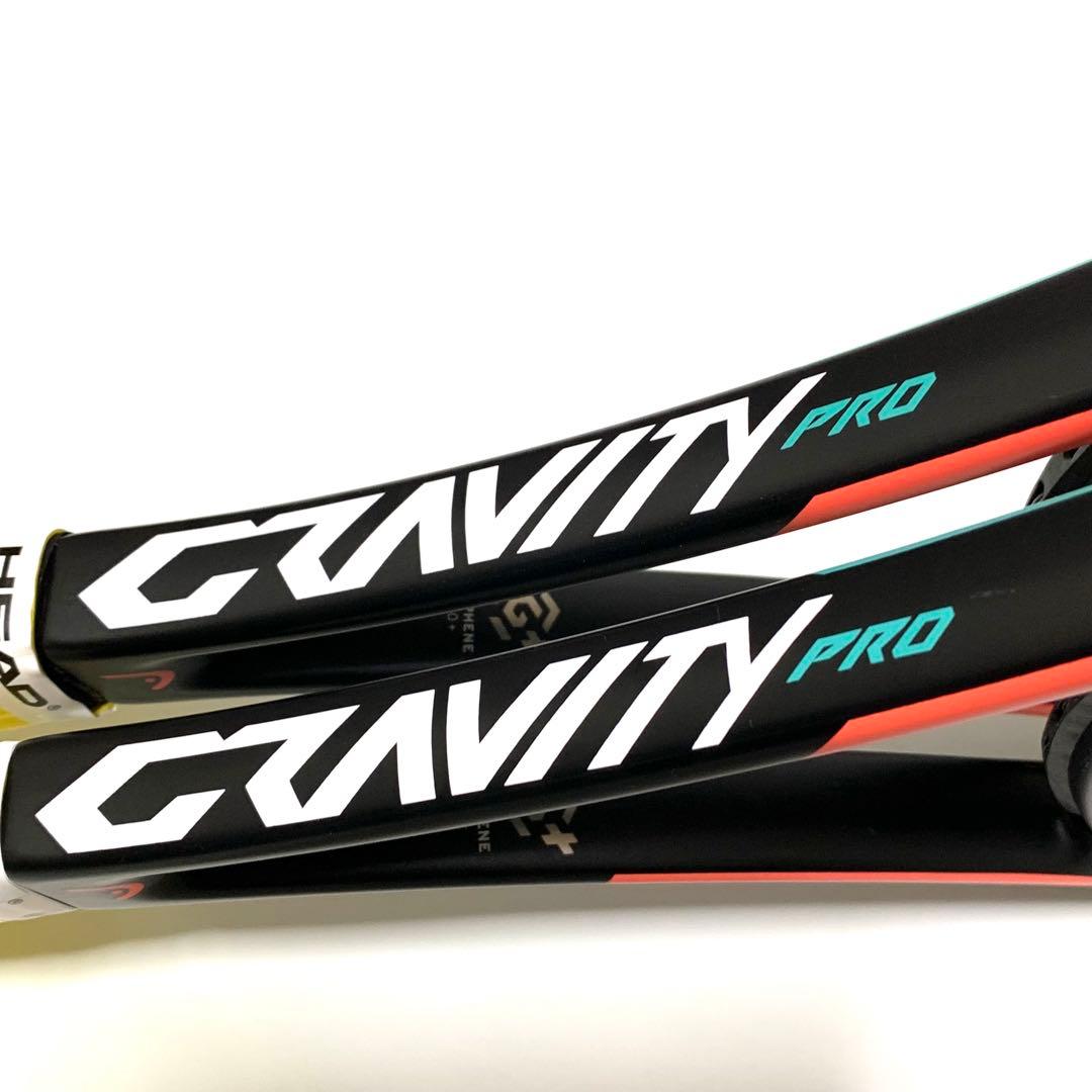 HEAD2本【グリップ新品】GRAVITY PRO GRAPHENE360
