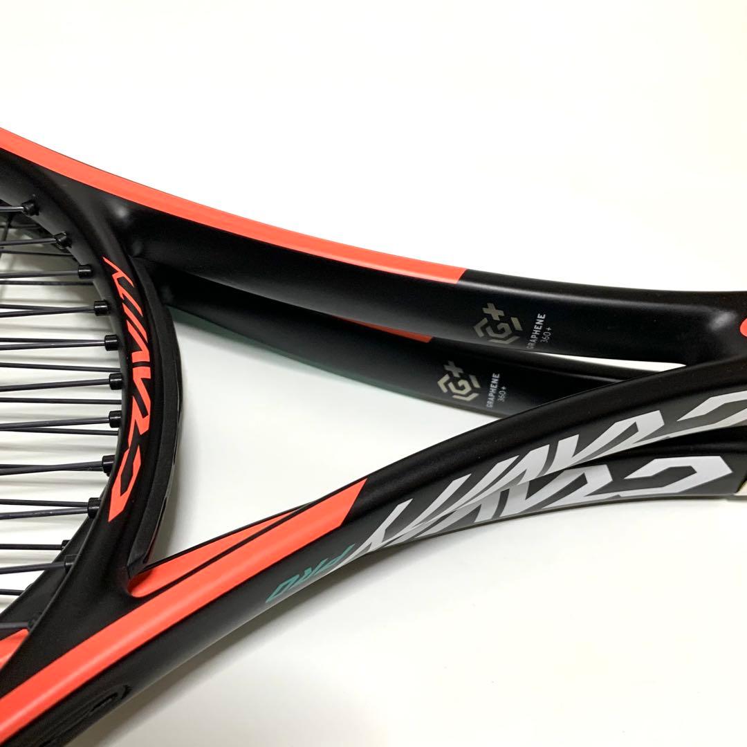HEAD2本【グリップ新品】GRAVITY PRO GRAPHENE360