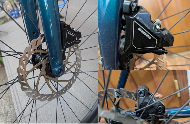 クロスバイク ダークブルー 700C　（TREK FX 4 Carbon）