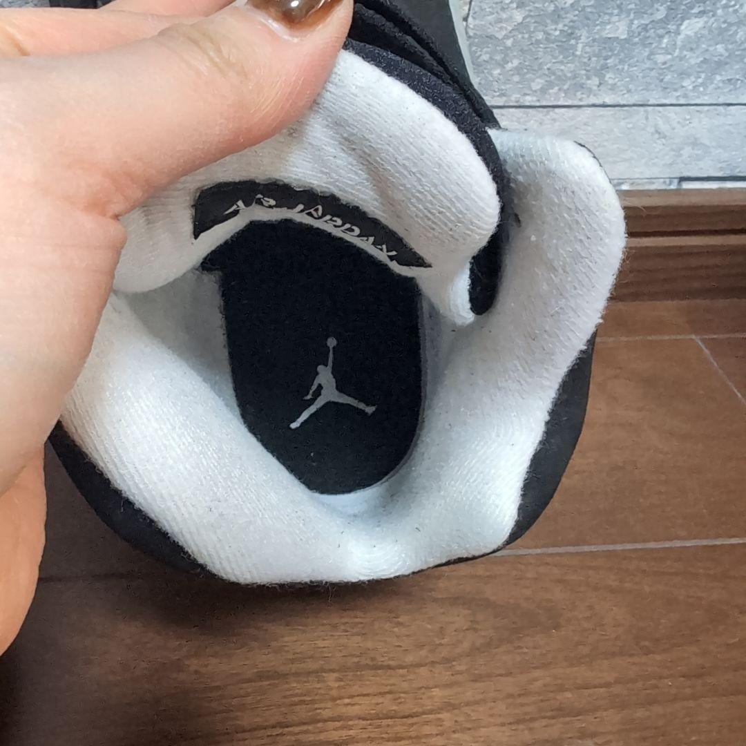 Air Jordan 5 ブラック/ホワイト シューズ　24.5