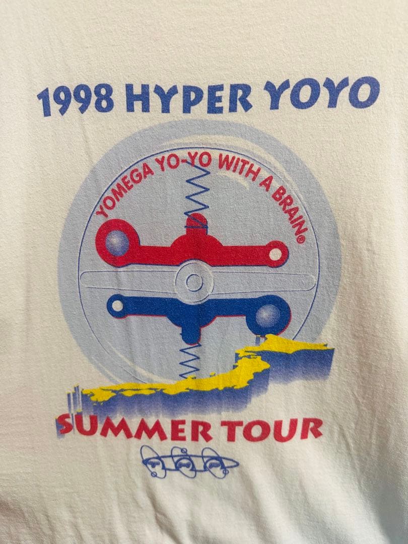 希少!非売品!ハイパーヨーヨー1998THPサマーツアーユニフォームTシャツ