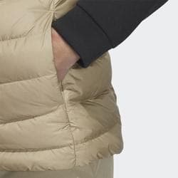 XL アディダス ゴルフ リップストップ フルジップ ダウンベスト