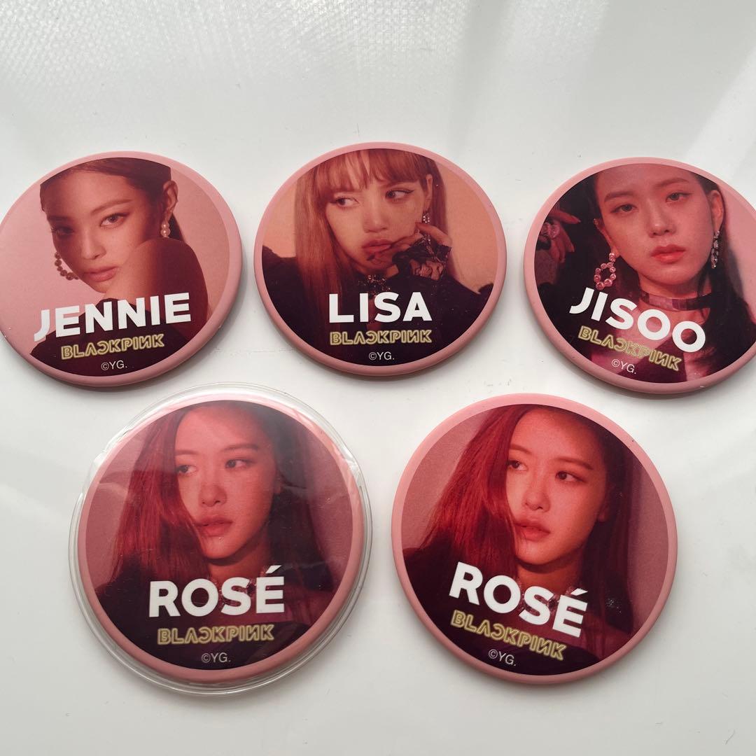 BLACK PINK 缶バッチ ROSE ロゼ