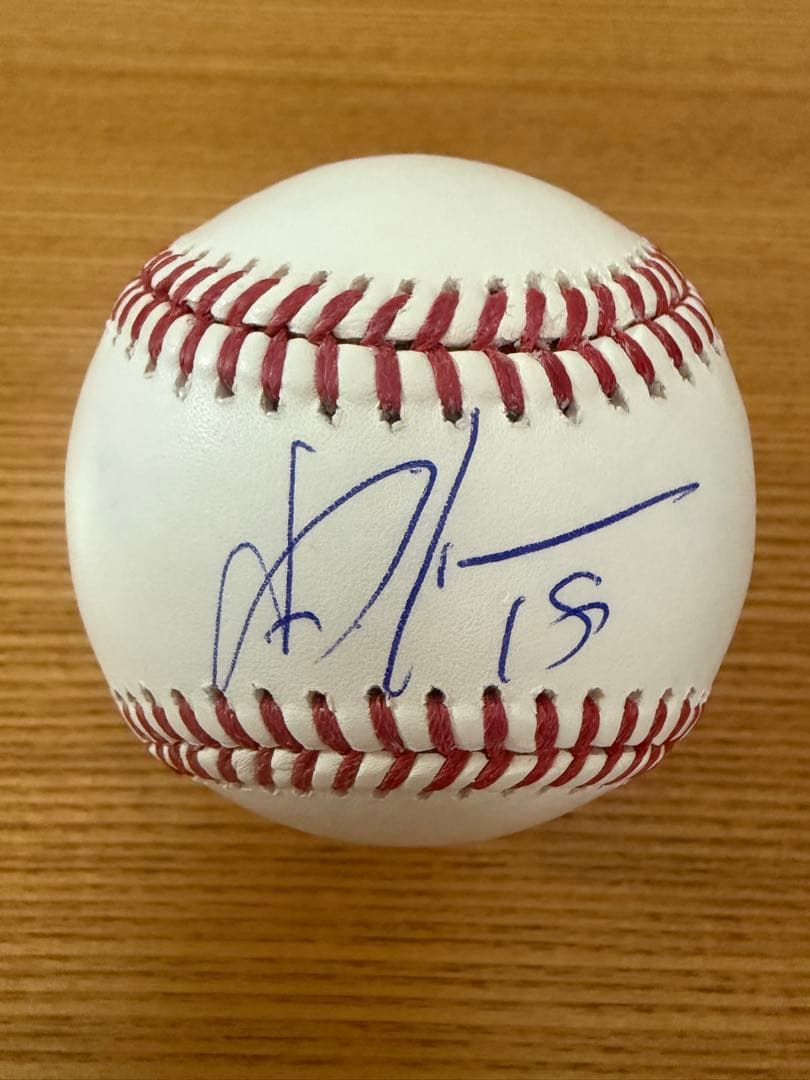 ドジャース　山本由伸　直筆　サインボール　MLB Fanatics 証明付