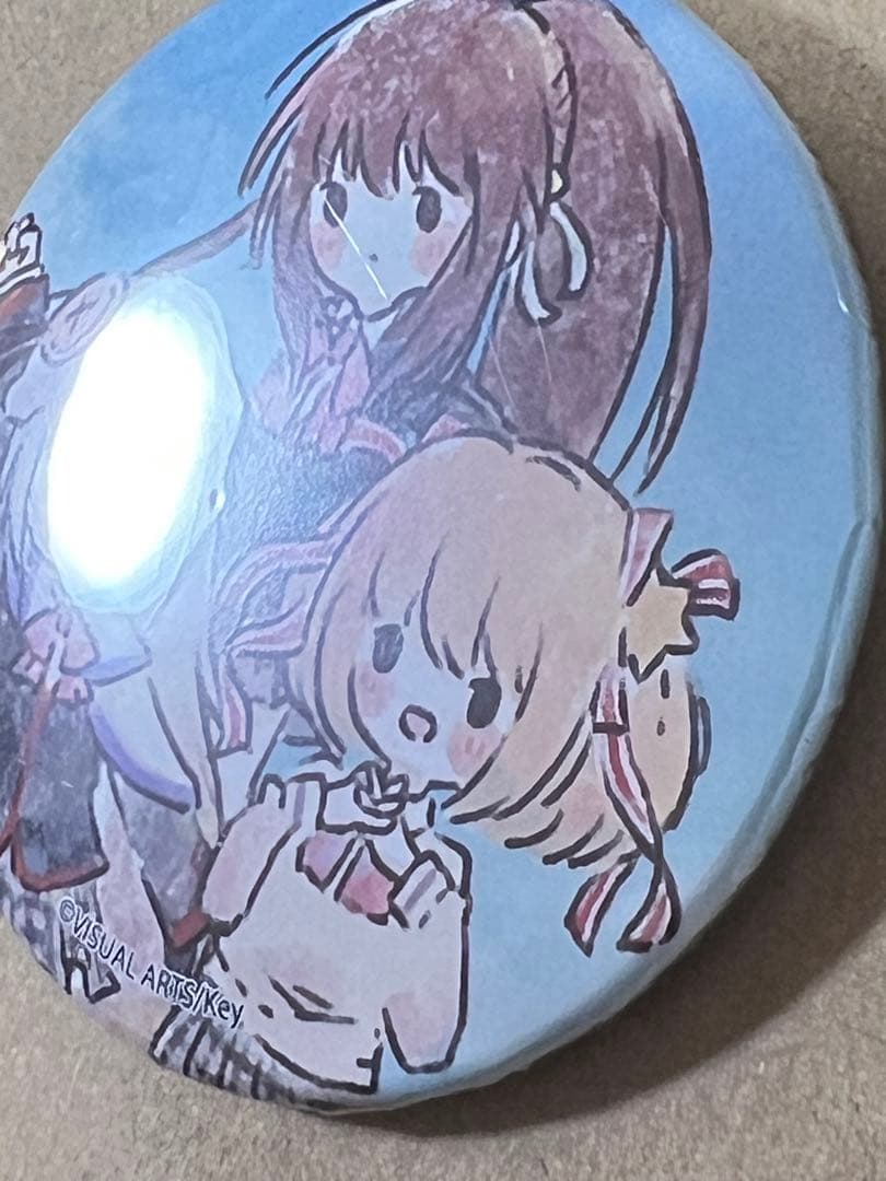 リトルバスターズ！　鈴＆小毬＆クドリャフカ　缶バッジ　1個
