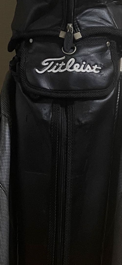 Titleist キャディバッグ 黒/金