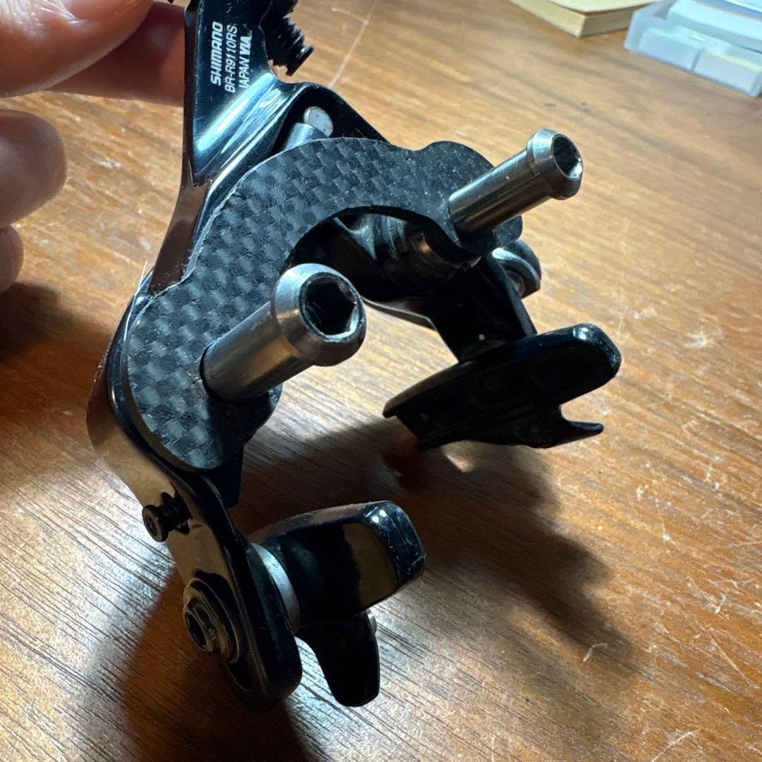 DURA-ACE ダイレクトマウントブレーキ カーボンプレートカスタム済