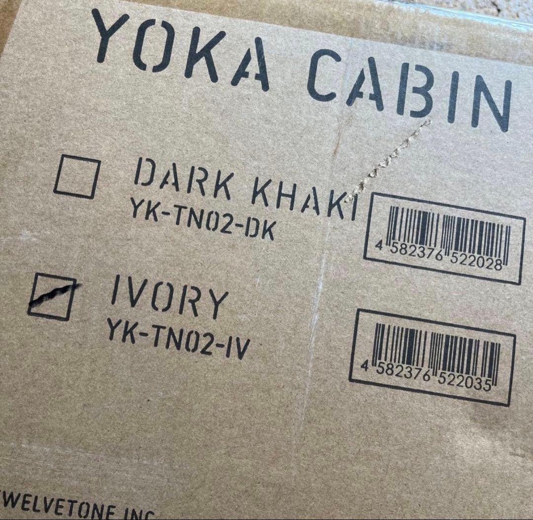 新品 YOKA CABIN キャンプテント YK-TN02 ヨカキャビン
