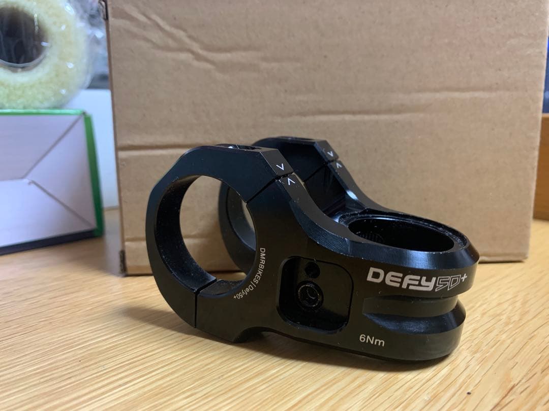 DMR-Defy50+ MTBステム 35mm ブラック 50mm