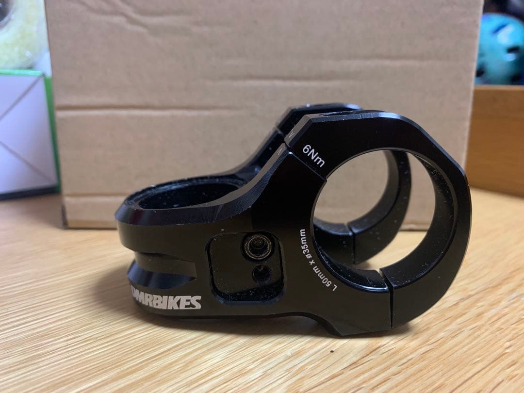 DMR-Defy50+ MTBステム 35mm ブラック 50mm