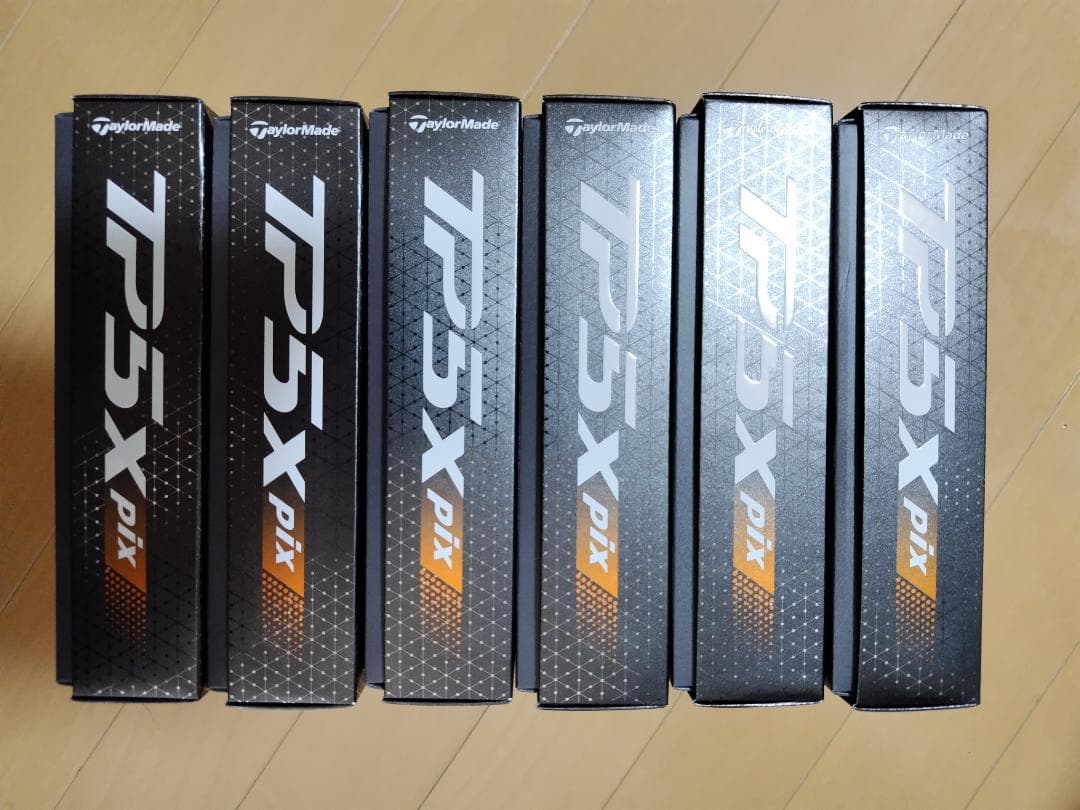【新品】テーラーメイド TP5x Pix ホワイト 2024 6ダース