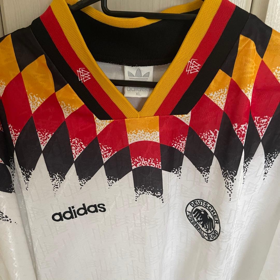 ドイツ代表1994年ホーム　サッカーユニフォーム　adidas 90s