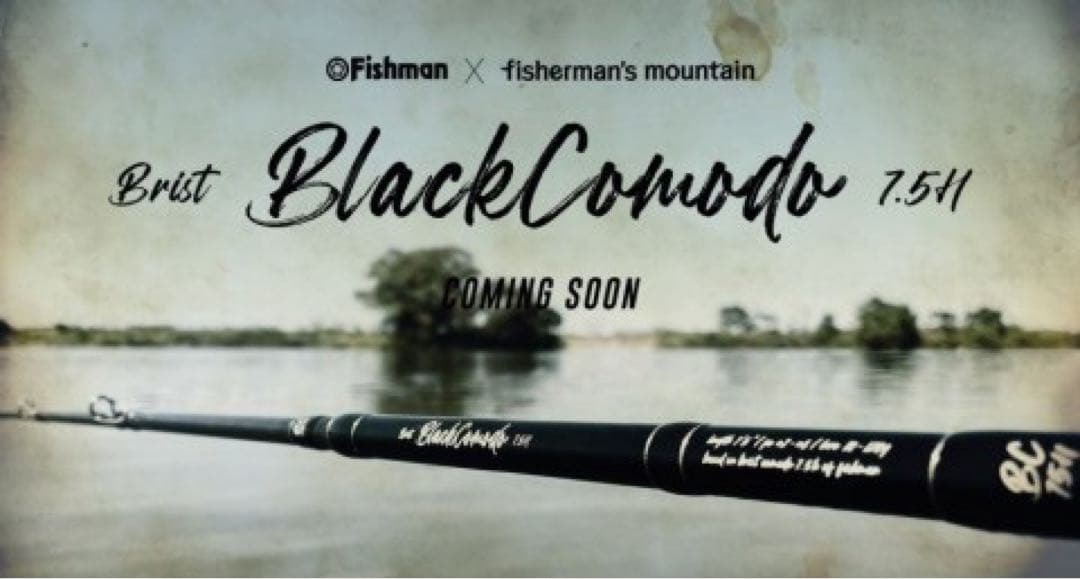 【限定】Fishman　BlackComodo7.5H 新品未使用