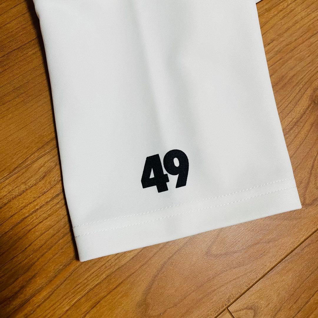TFW49 モックネック　Tシャツ　ホワイト　4 junhashimoto