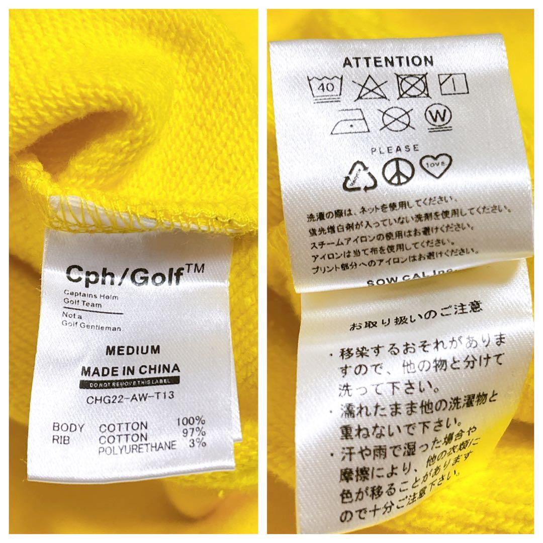 Cph/Golf CPHG キャプテンヘルム モックネックスウェットシャツ M