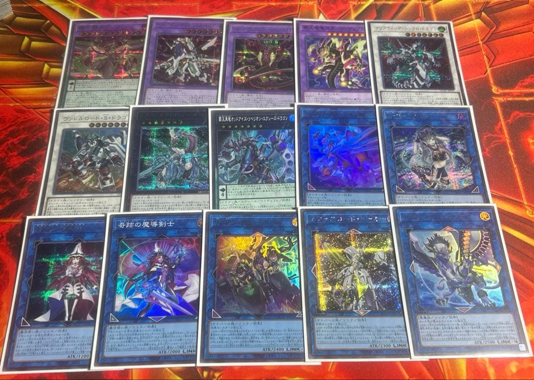 遊戯王　覇王魔術師　スリーブ付き構築済みデッキ エクストラ付き　新規カード有り