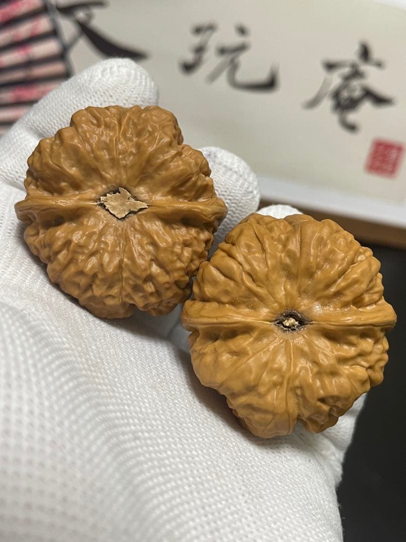 新入荷❤️No.721❤️文玩くるみ（文玩核桃） 蛤蟆头