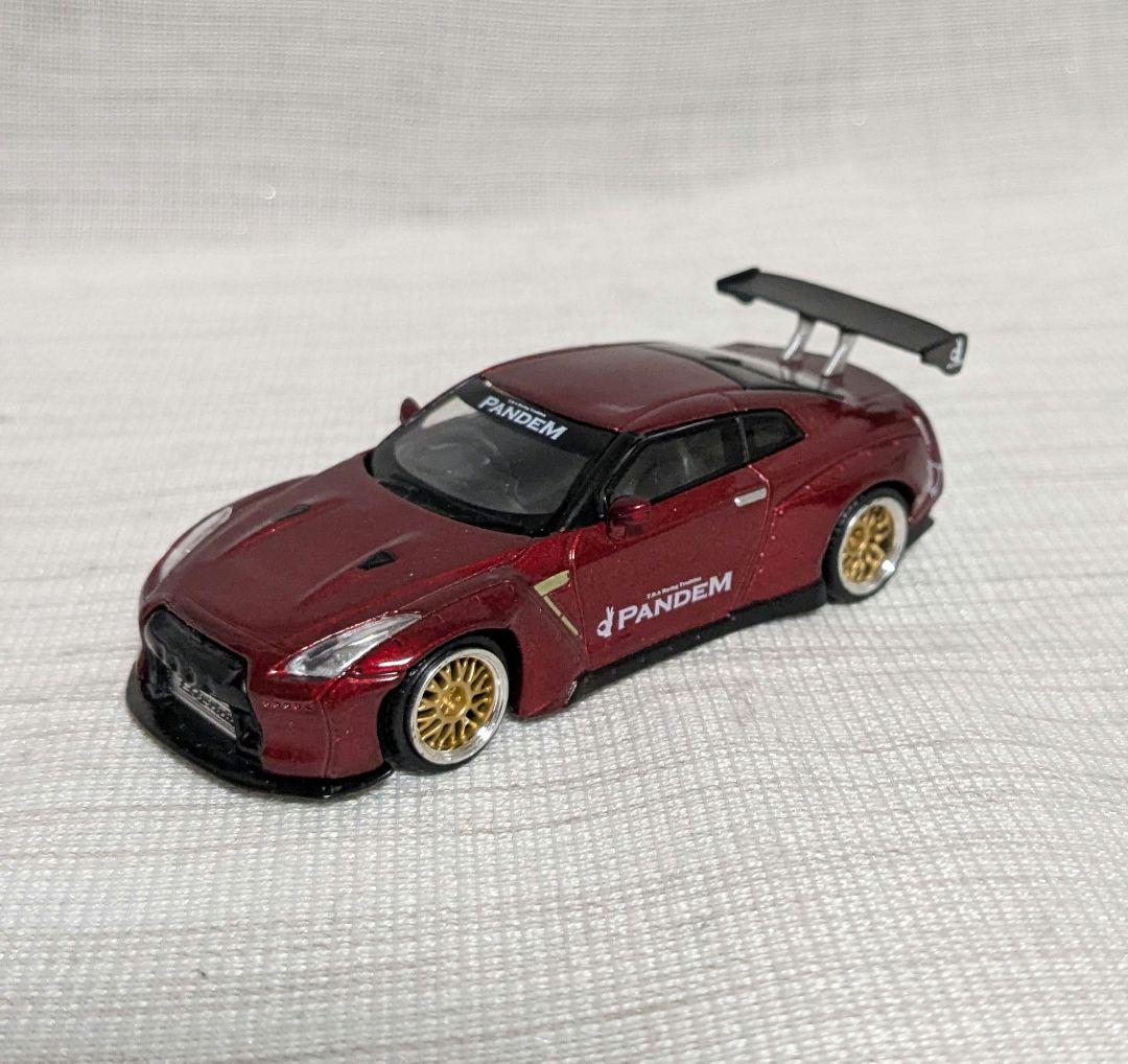 miniGT 日産　GT-R PANDEM Lava Red