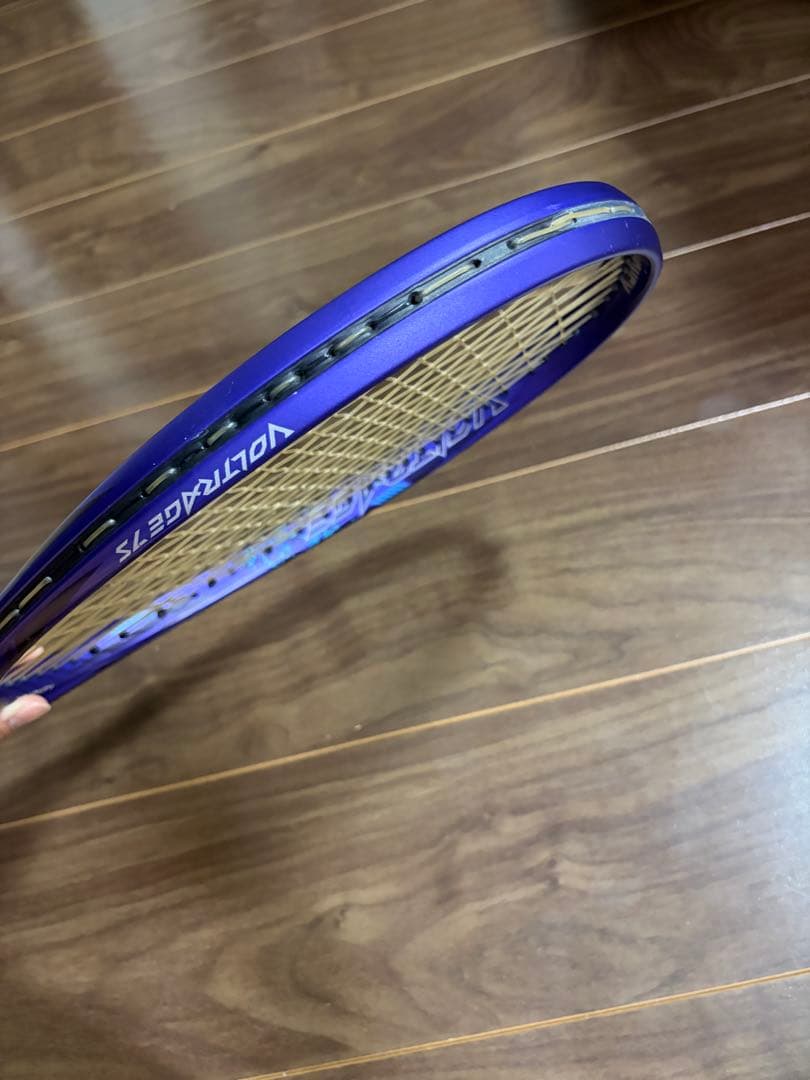 YONEX VOLTRAGE テニスラケット 紫 ケース付き
