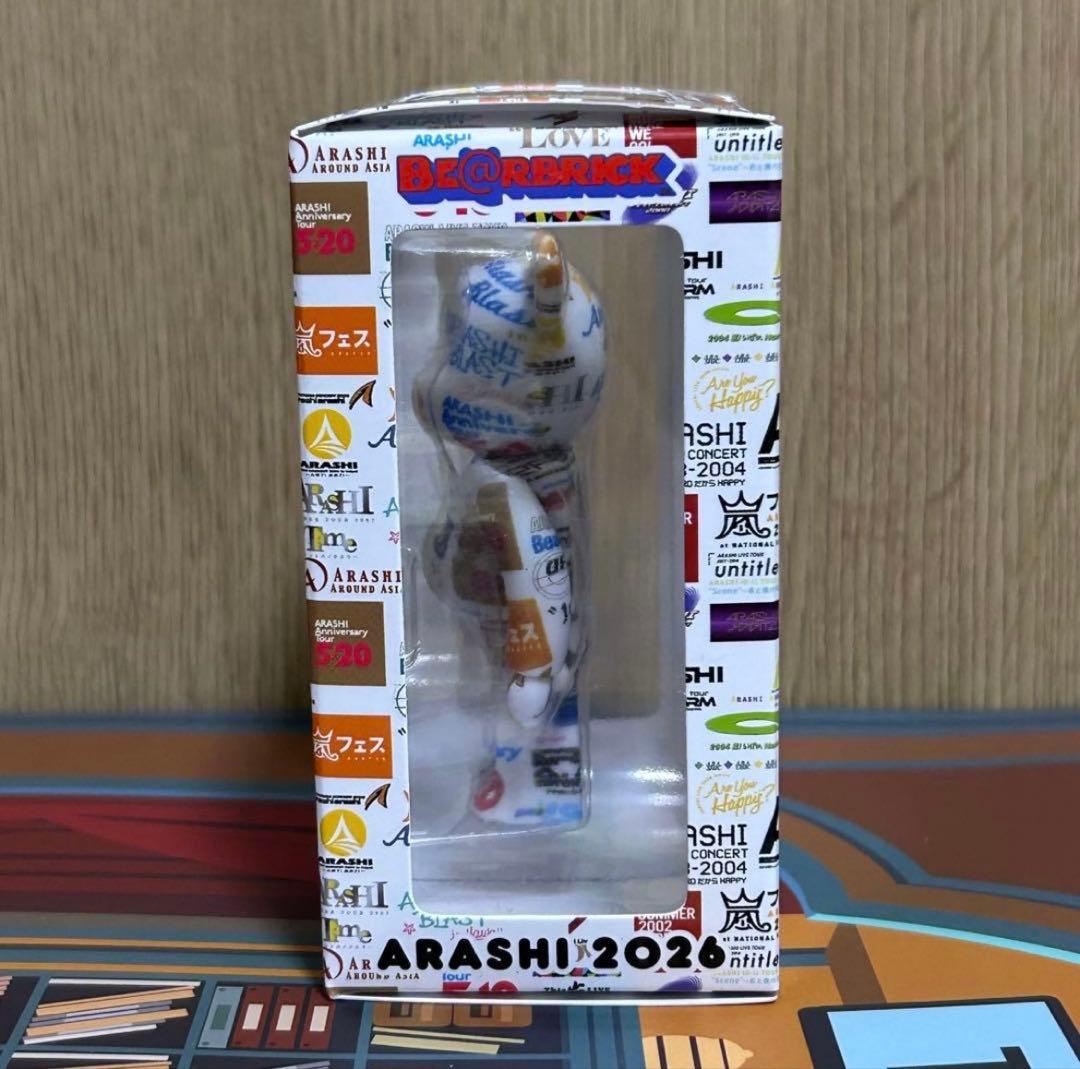嵐 ベアブリック 2026 ARASHIライブロゴ 歴代ライブロゴマグネット