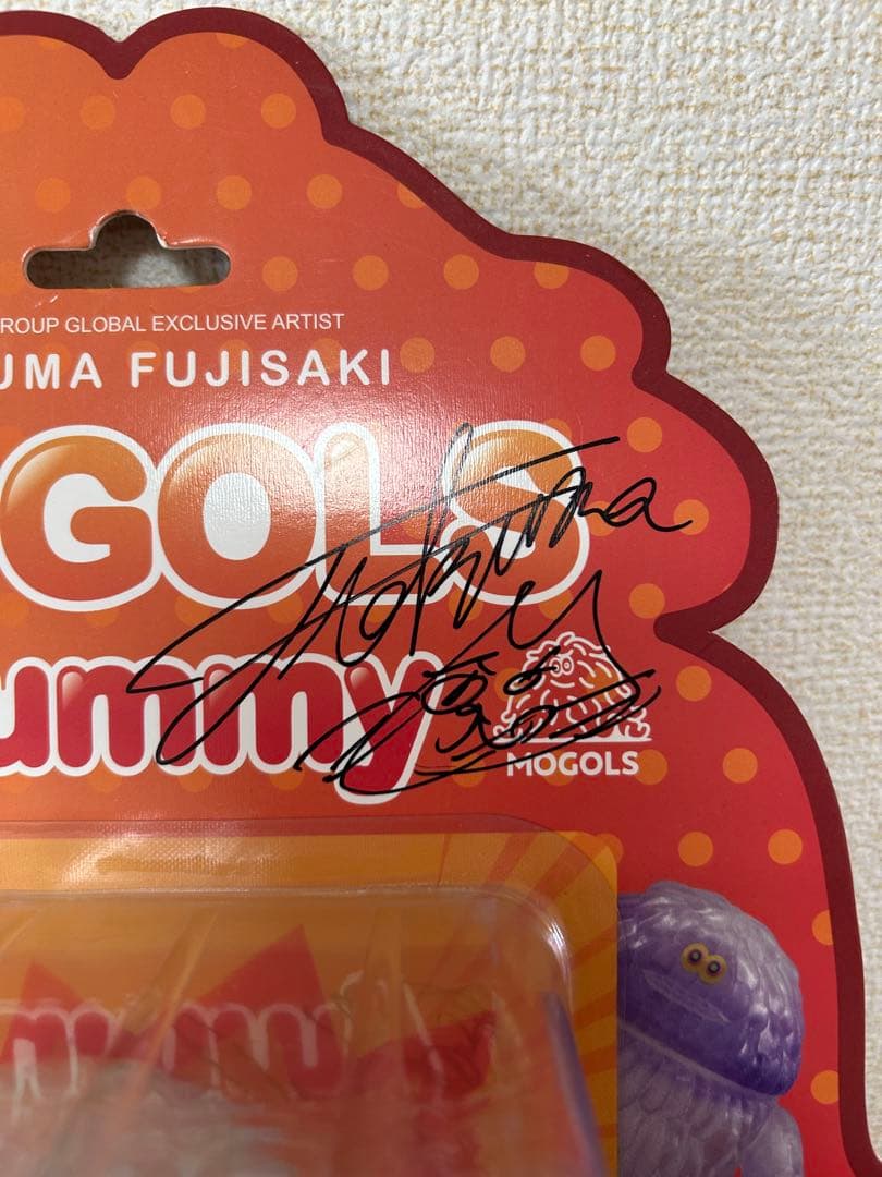 モールミュータント　フィギュア　フジサキタクマ サイン入り
