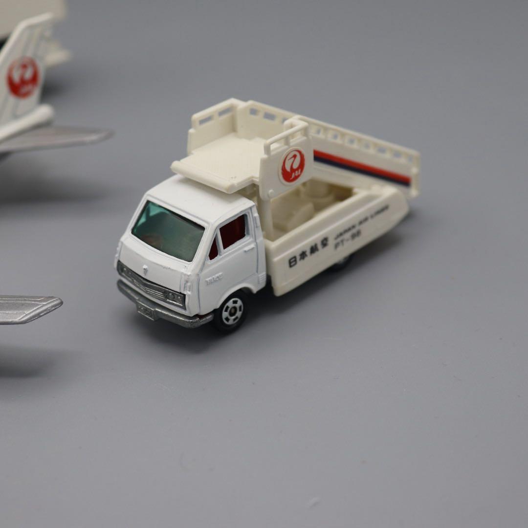 JAL 新空港セット ミニカー 5点　中古品