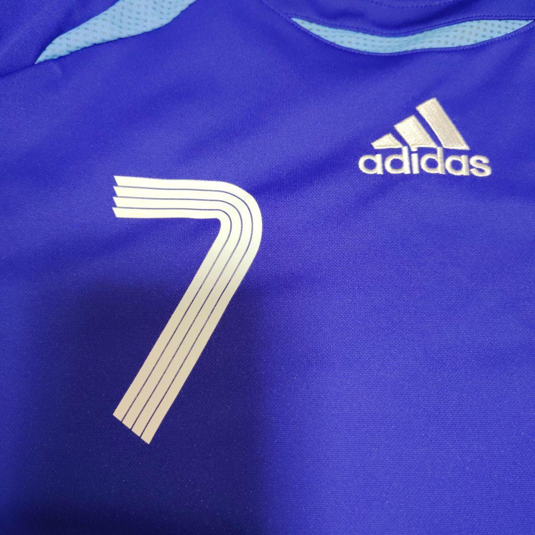 中田英寿・サッカー日本代表ユニホーム・タグ有り・半袖・ワールドカップドイツ大会