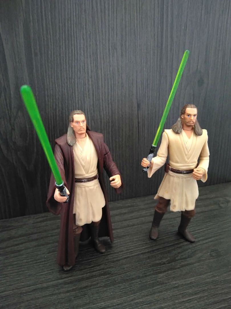 クワイ ガンジン ジェダイ スターウォーズ フィギュア 2体セット