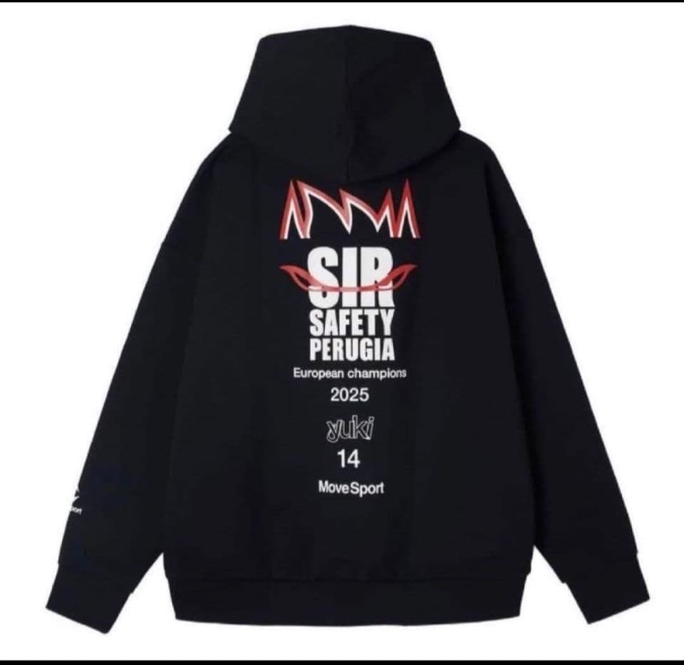 SIR SAFETY PERUGIA フーディ Lサイズ 　デサント　石川祐希
