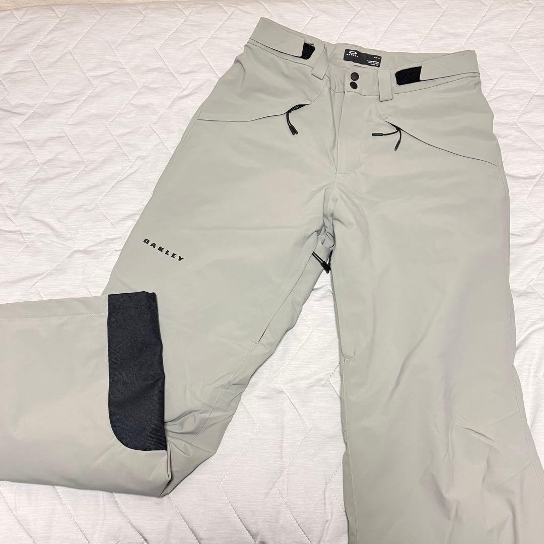 【上下セット】OAKLEY スノーボード ウェア メンズ グレー
