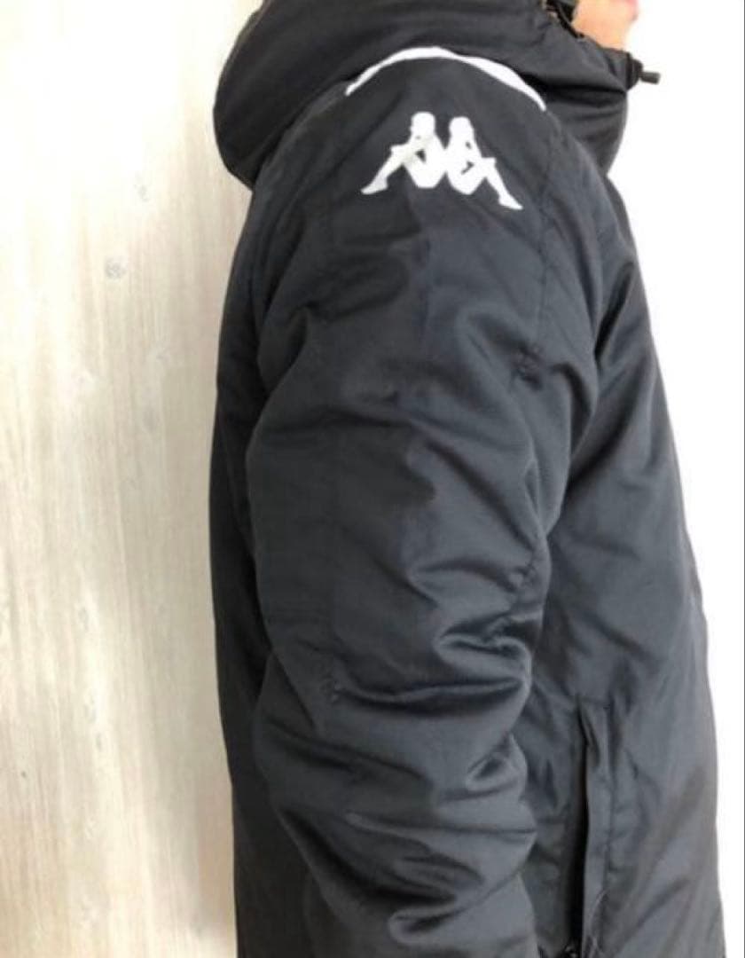 値下げ！　超美品 カッパ Kappa ウォーマーハーフコート L
