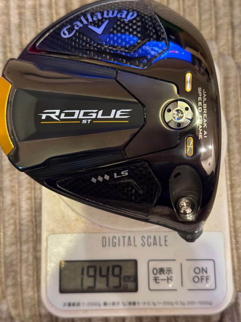ラウンド未使用 ローグ ST トリプルダイヤモンド LS 9度　ヘッド