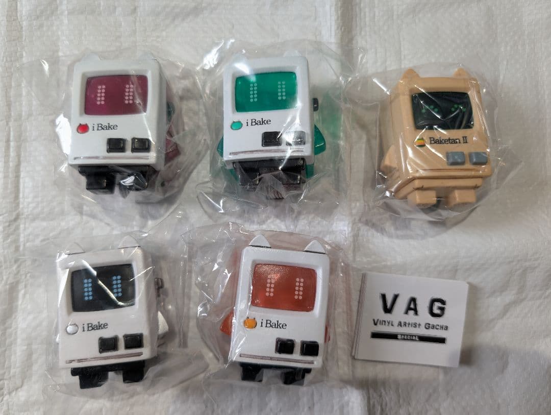VAG SPECIALバケタン1号 One up. 限定版コンプリートセット