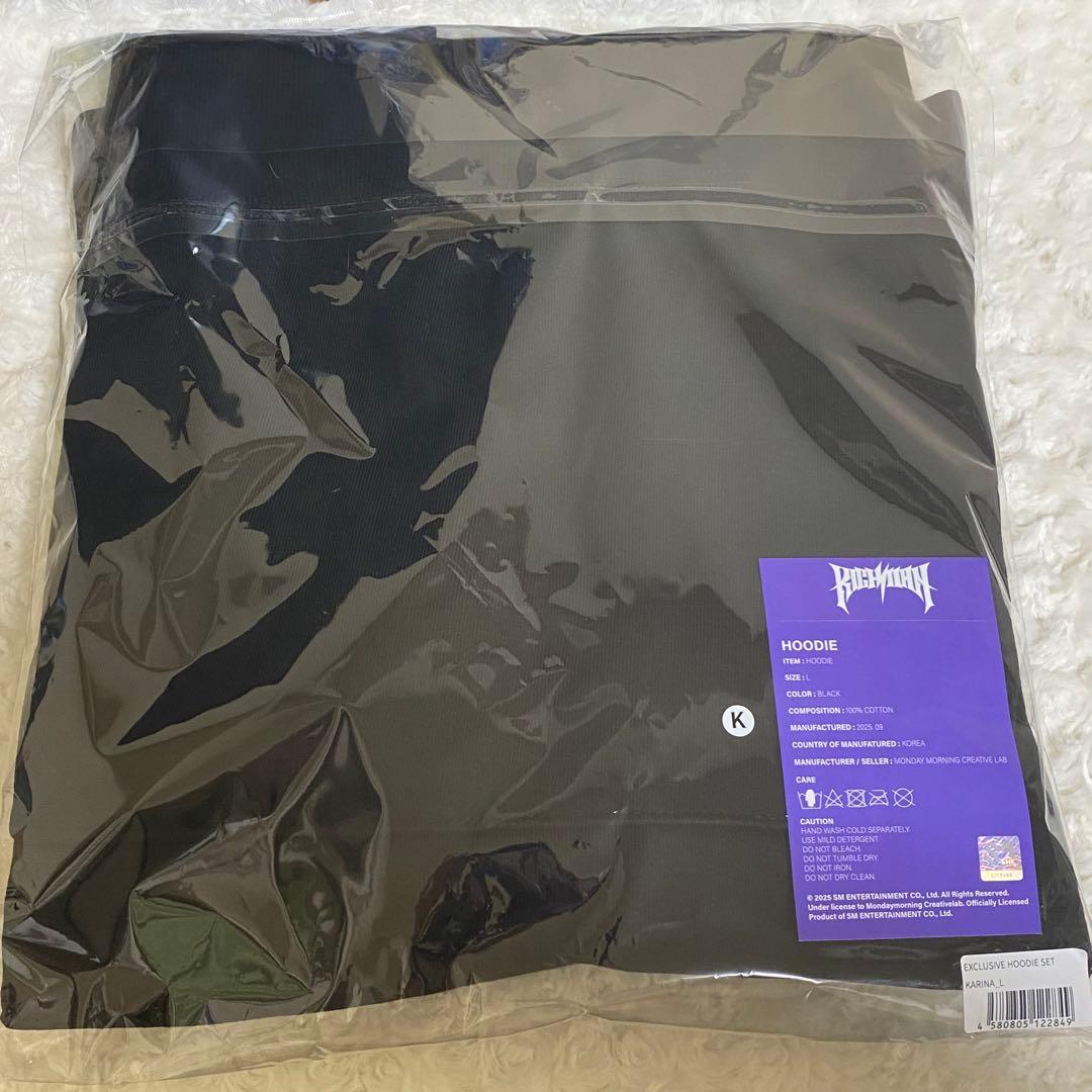 aespa Rich Man HOODIE パーカー フーディー ポップアップ